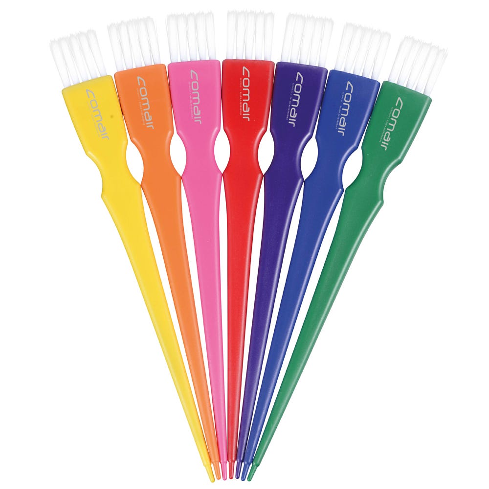 Comair Färbepinsel Rainbow mini 7 Stk.