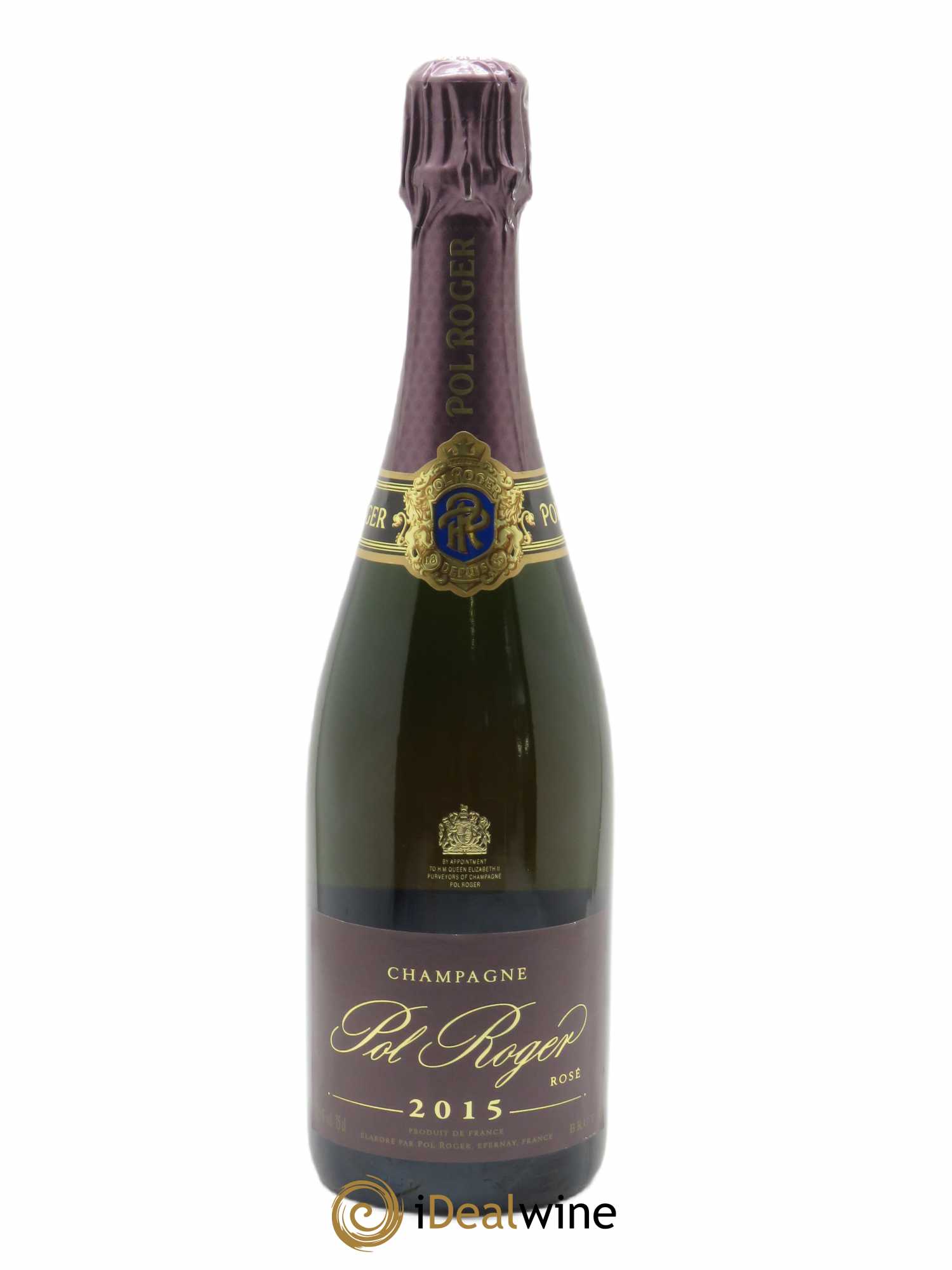 Rosé Pol Roger  2015 - Lot de 1 Bouteille