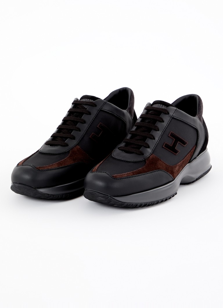 Hogan Interactive sneaker with suede and leather details