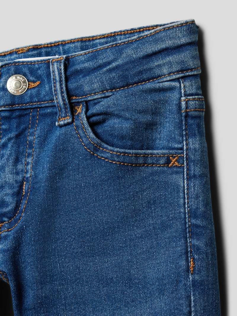 Jeans im 5-Pocket-Design in blau