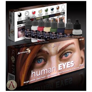 Human Eyes Paint Set