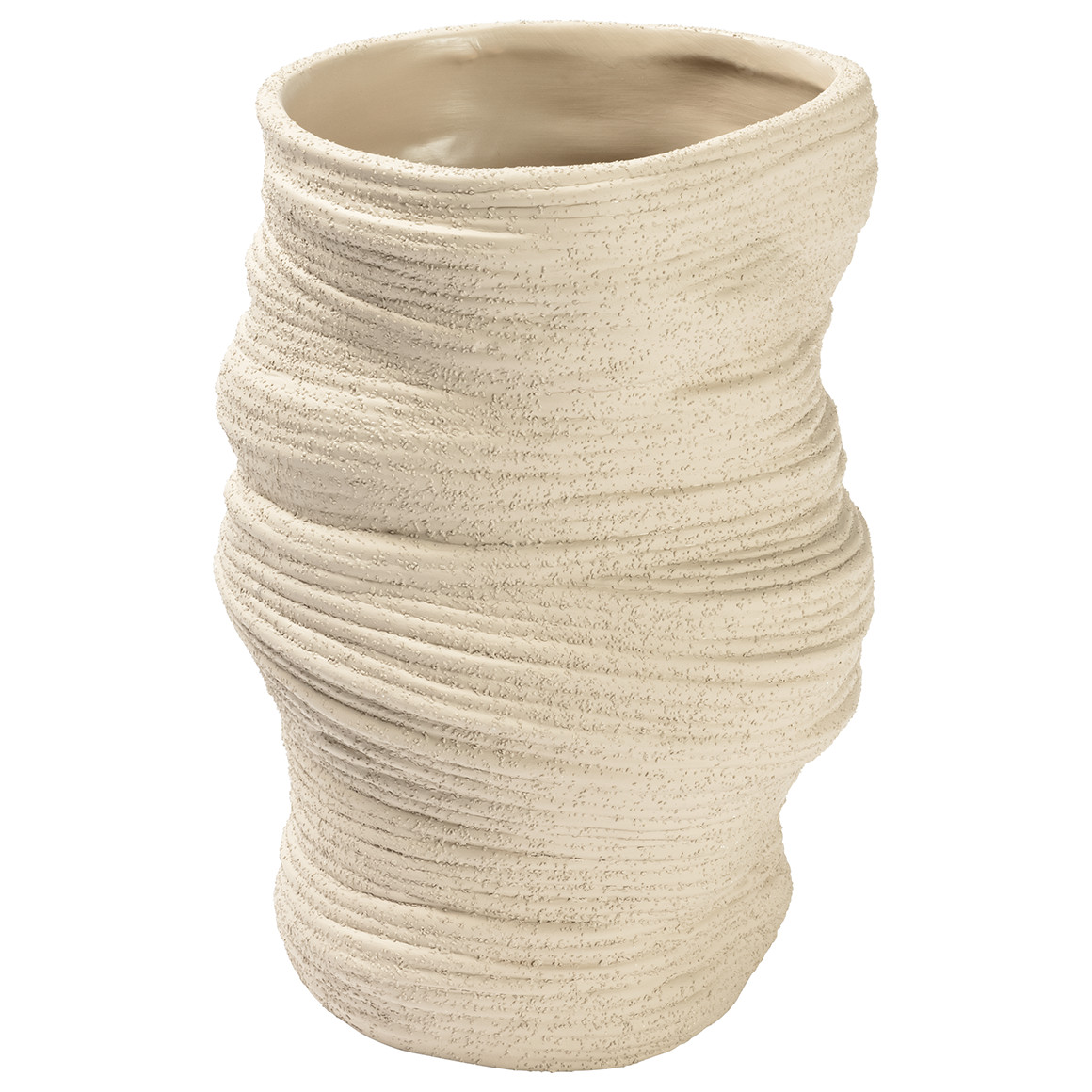 Große Vase in abstrakter Form