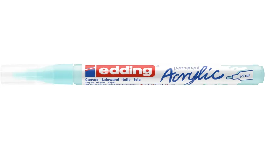 edding Acrylmarker 5300 fein pastellblau pastellblau