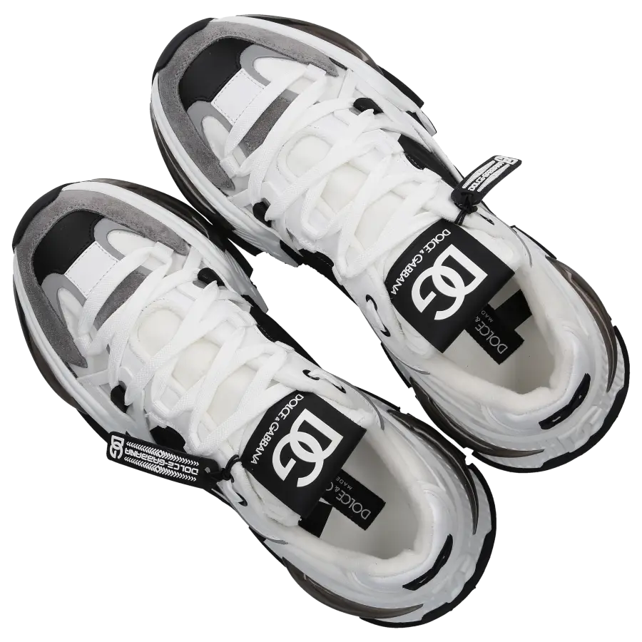 Dolce & Gabbana - Sneaker low AIRMASTER Textil - weiß