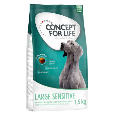 4 x 1 kg / 1.5 kg Concept for Life zum Sonderpreis!