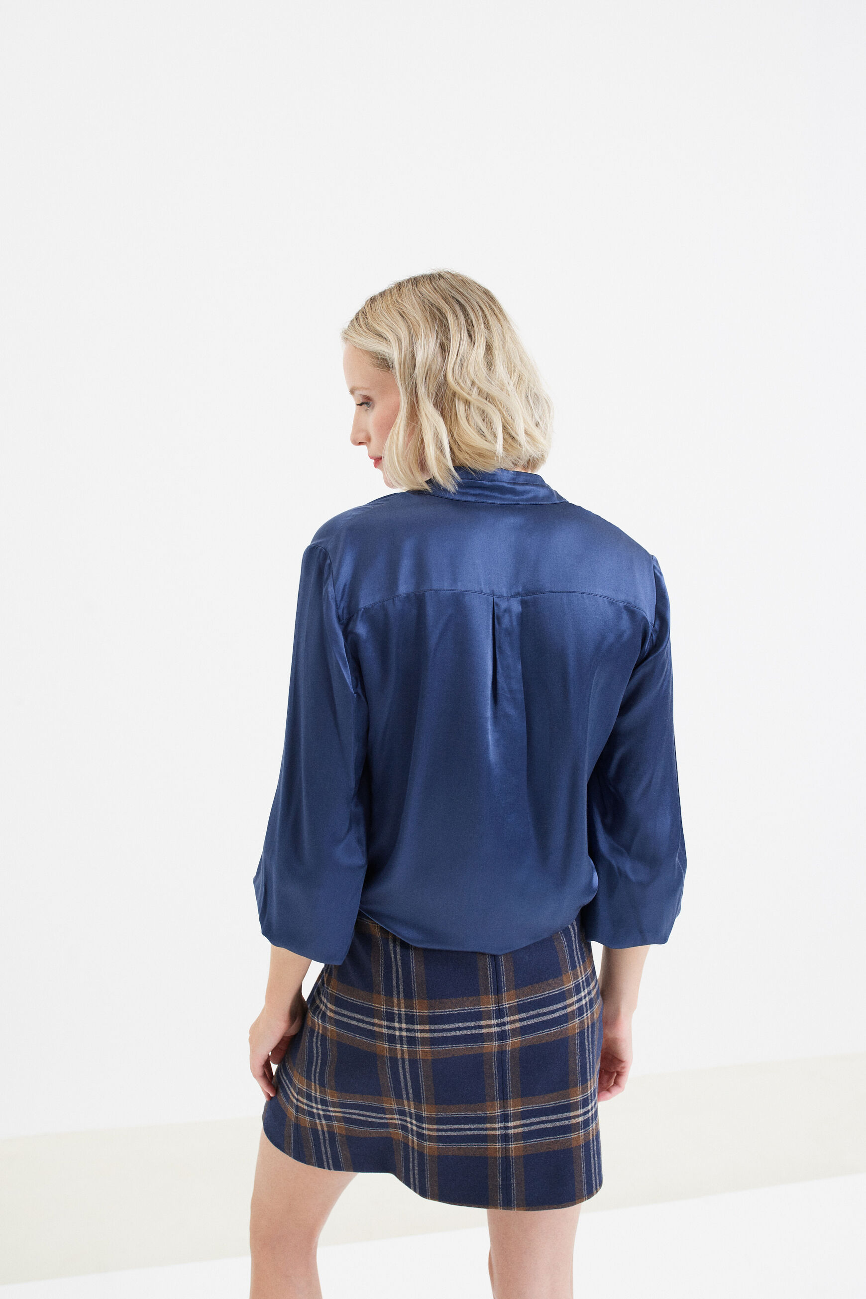 chemise florina bleu femme