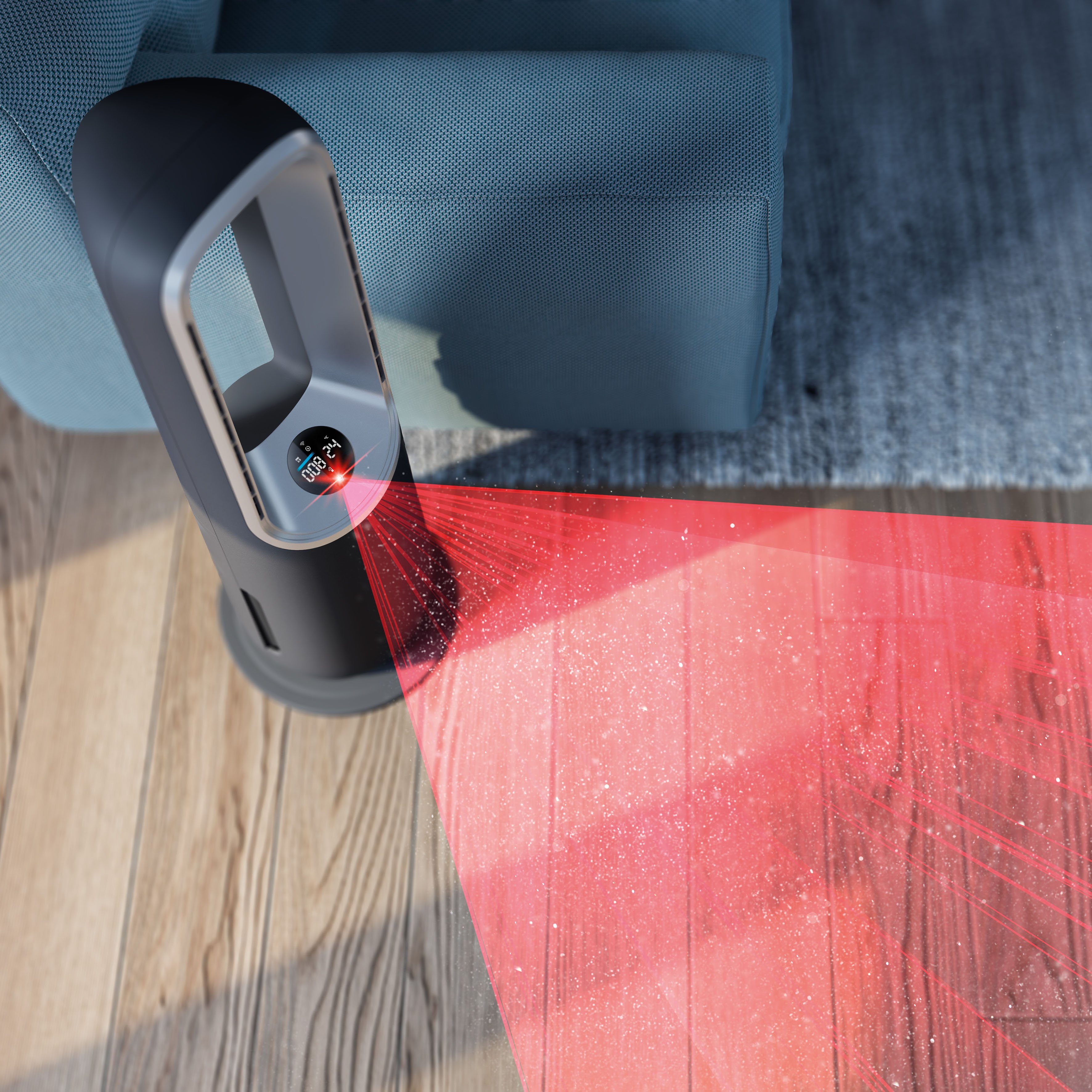 Philips Luftreiniger AMF870/15 Air Performer 8000 Serie, für 70 m² Räume, 3in1 Heiz- und Kühlfunktion, für Allergiker geeignet