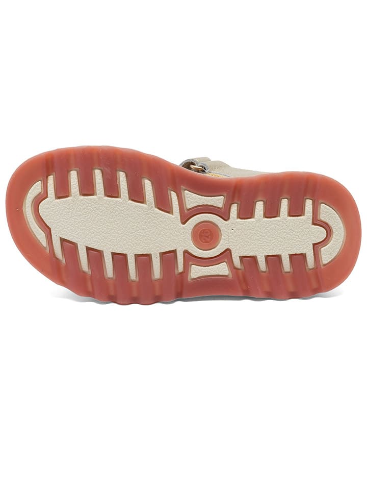 bisgaard Leder-Sandalen in Gold günstig kaufen