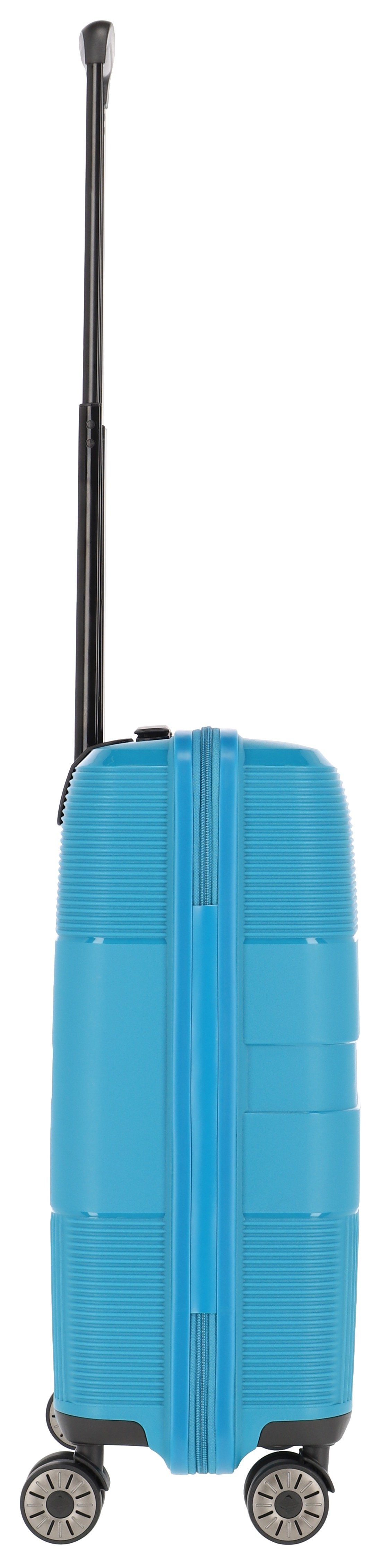 travelite Hartschalen-Trolley WAAL 4w Trolley S, 4 Rollen, in schlichtem Design