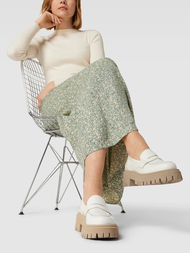 Penny-Loafer mit hohem Absatz Modell 'ALAMA' in offwhite