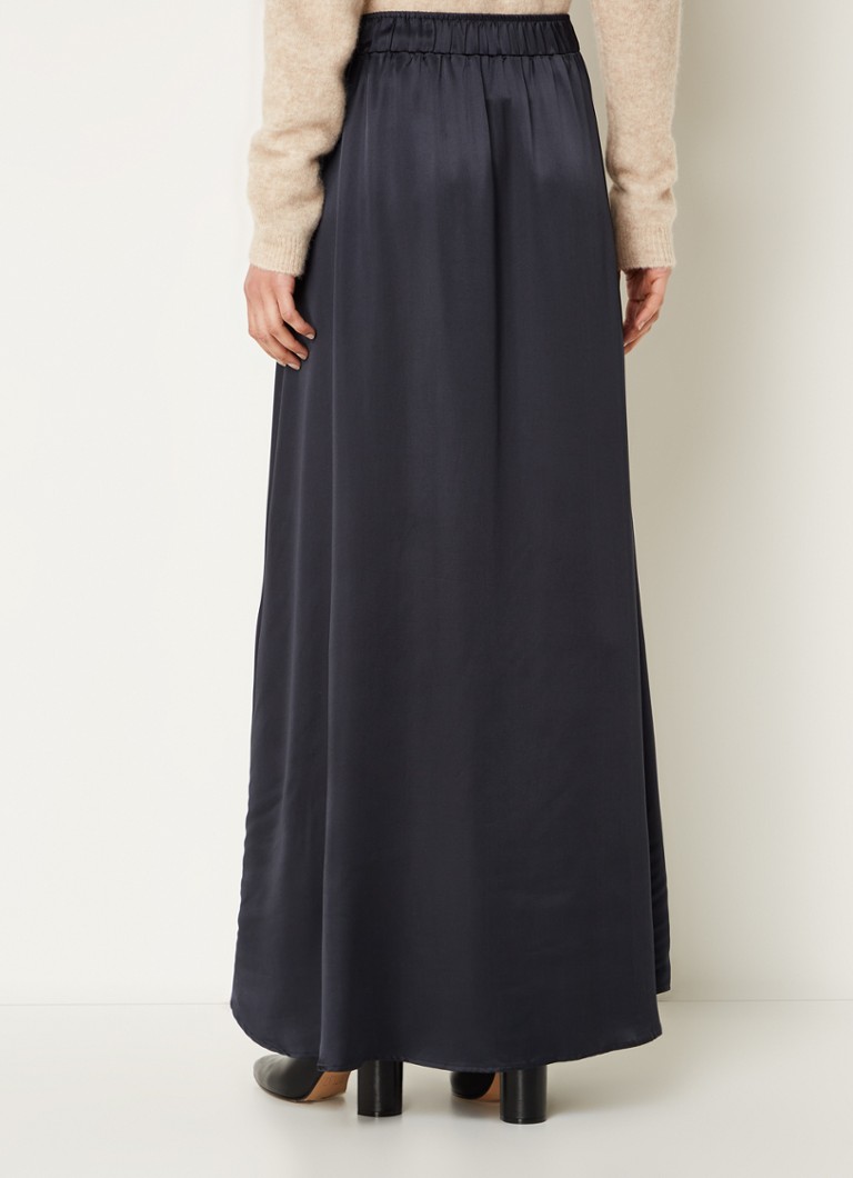 Fustă maxi din satin Metta de la by-bar