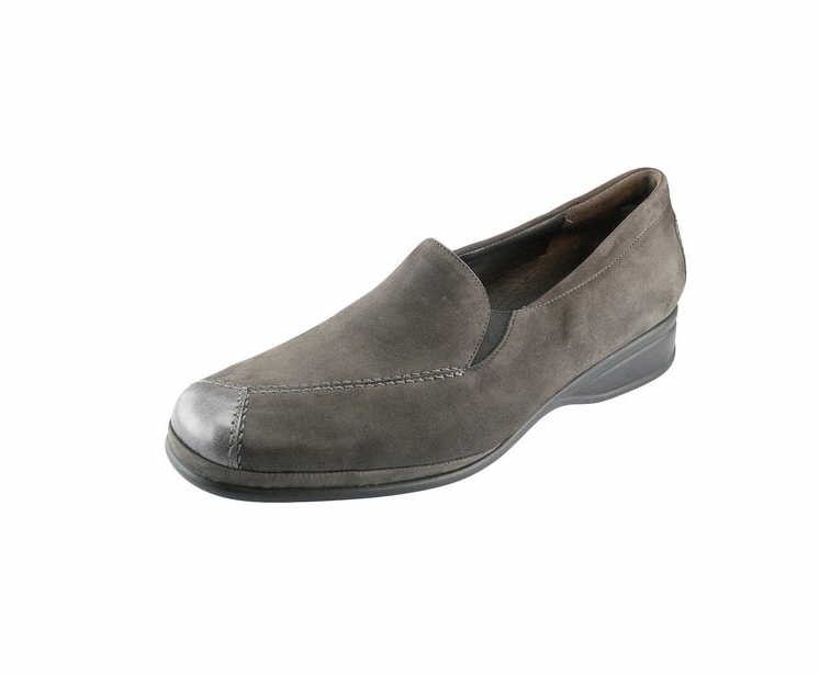 SEMLER Komfort Slipper grau Semler R1635 anthrazit