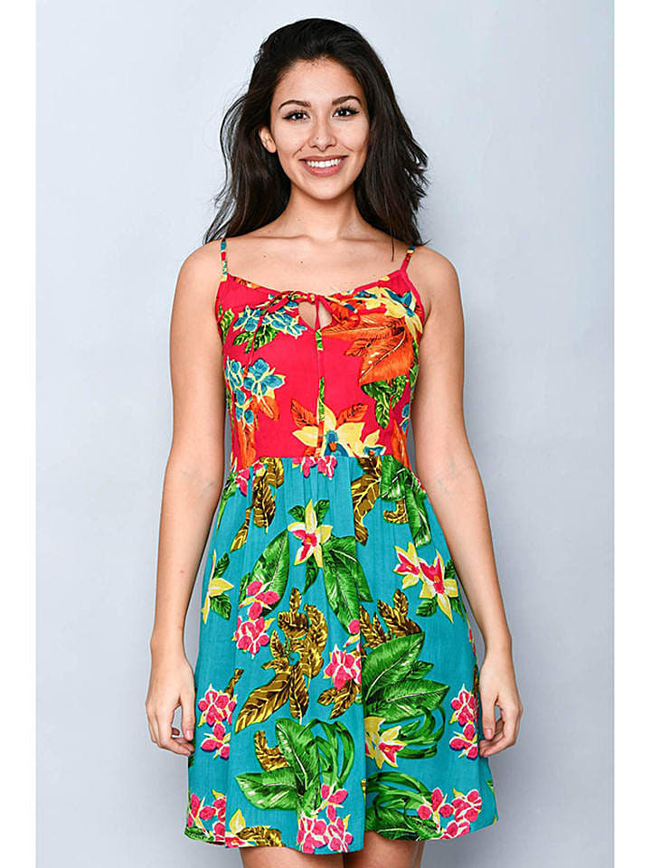 Tarifa Kleid in Bunt günstig kaufen XL