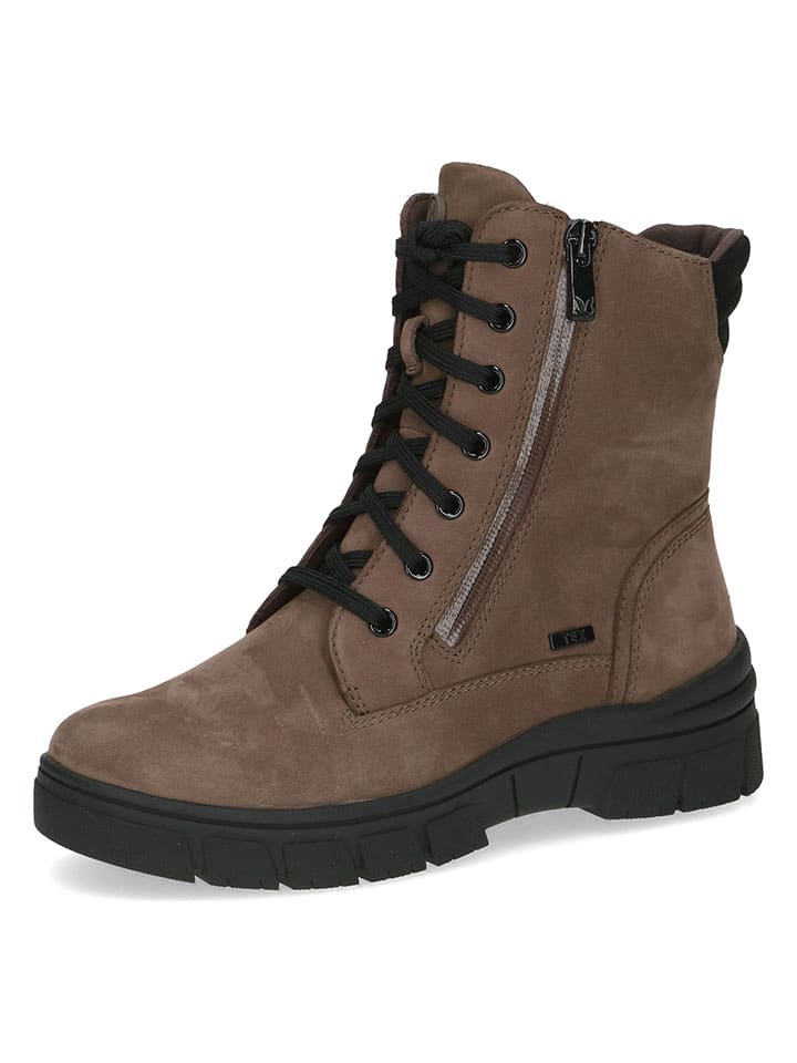 Caprice Leder-Boots in Braun günstig kaufen