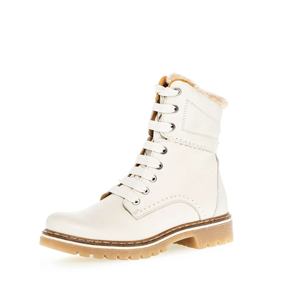 Gabor fashion Schnürstiefelette beige