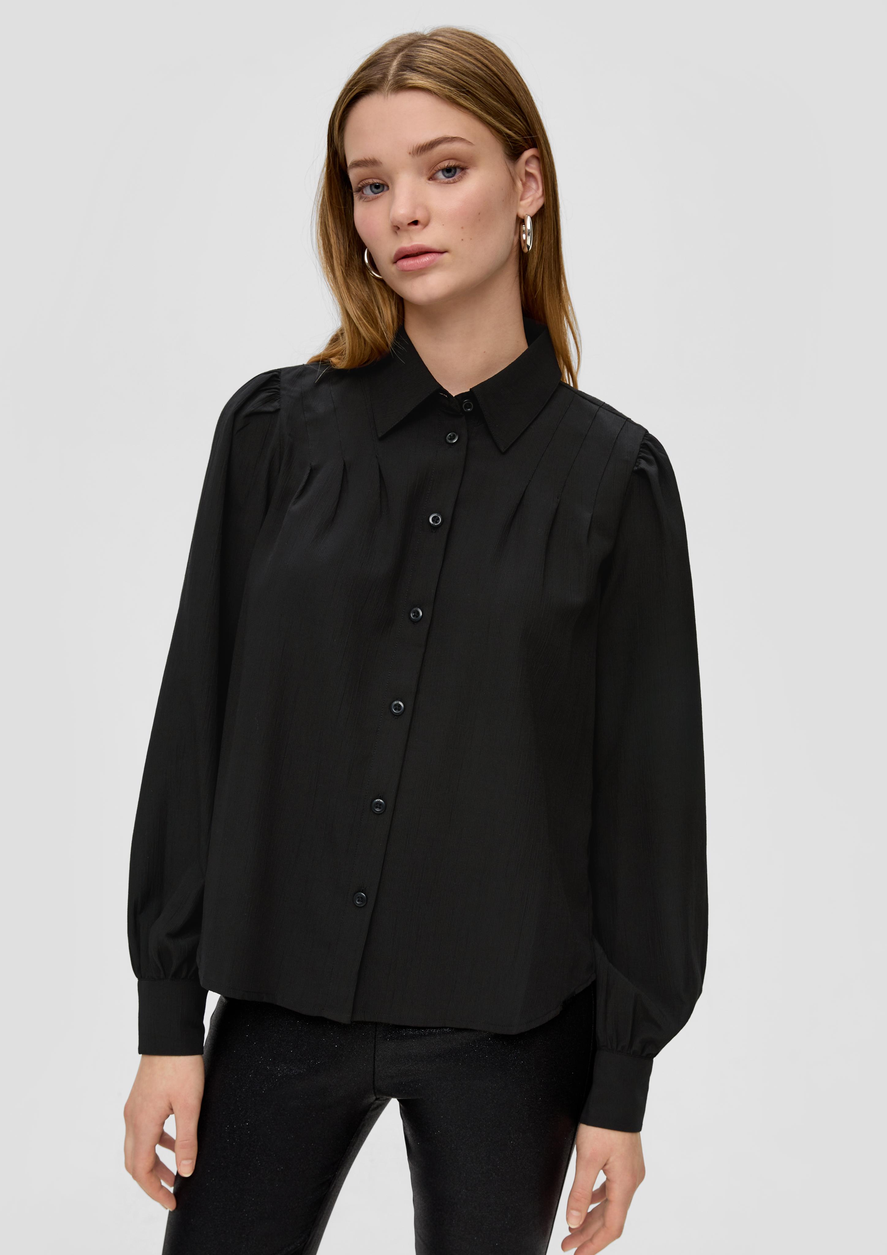 Bluse mit Raffung  2137458-9999