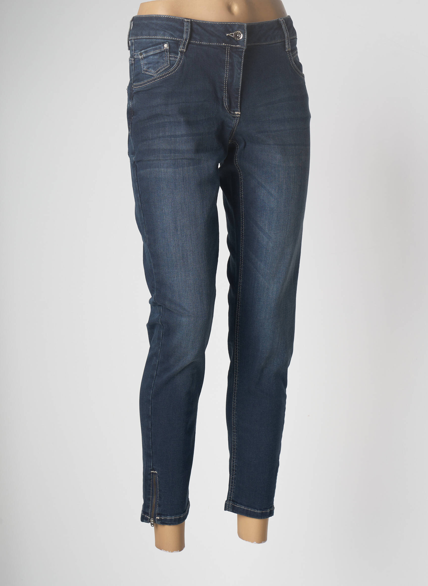 Betty Barclay Jeans Coupe Slim Femme couleur bleu