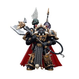 Warhammer 40k Actionfigur 1/18 Chaos Space Marines Black Legion Chaos Lord in Terminator Armour 12 cm