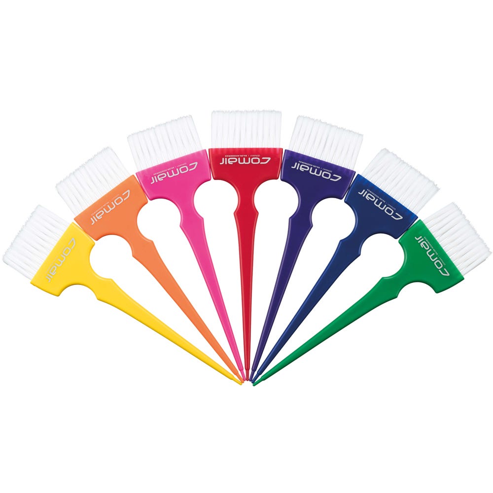 Comair Färbepinsel Rainbow large 7 Stk.