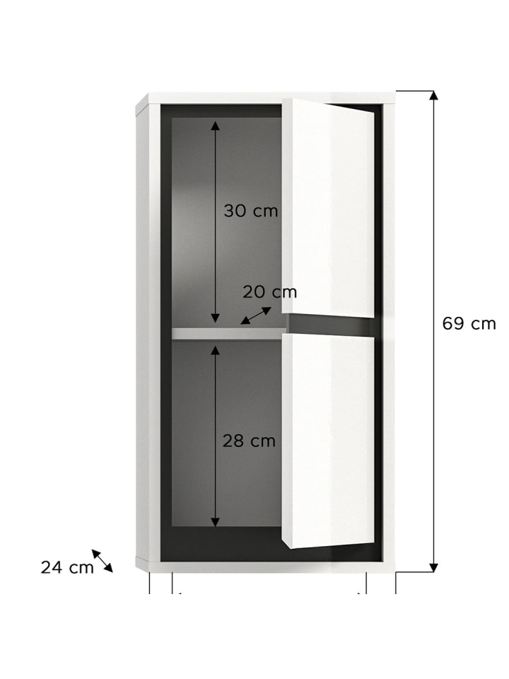 ebuy24 Weiß 35 x 24 cm günstig kaufen onesize