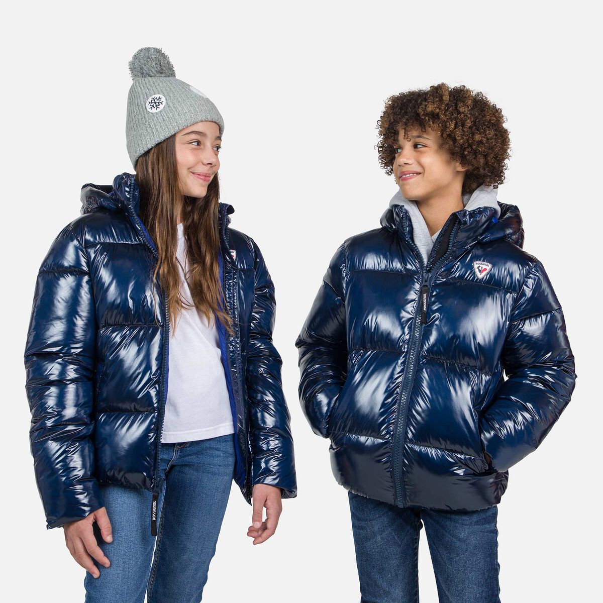 Puffy Shiny Ripstop Kinderjacke