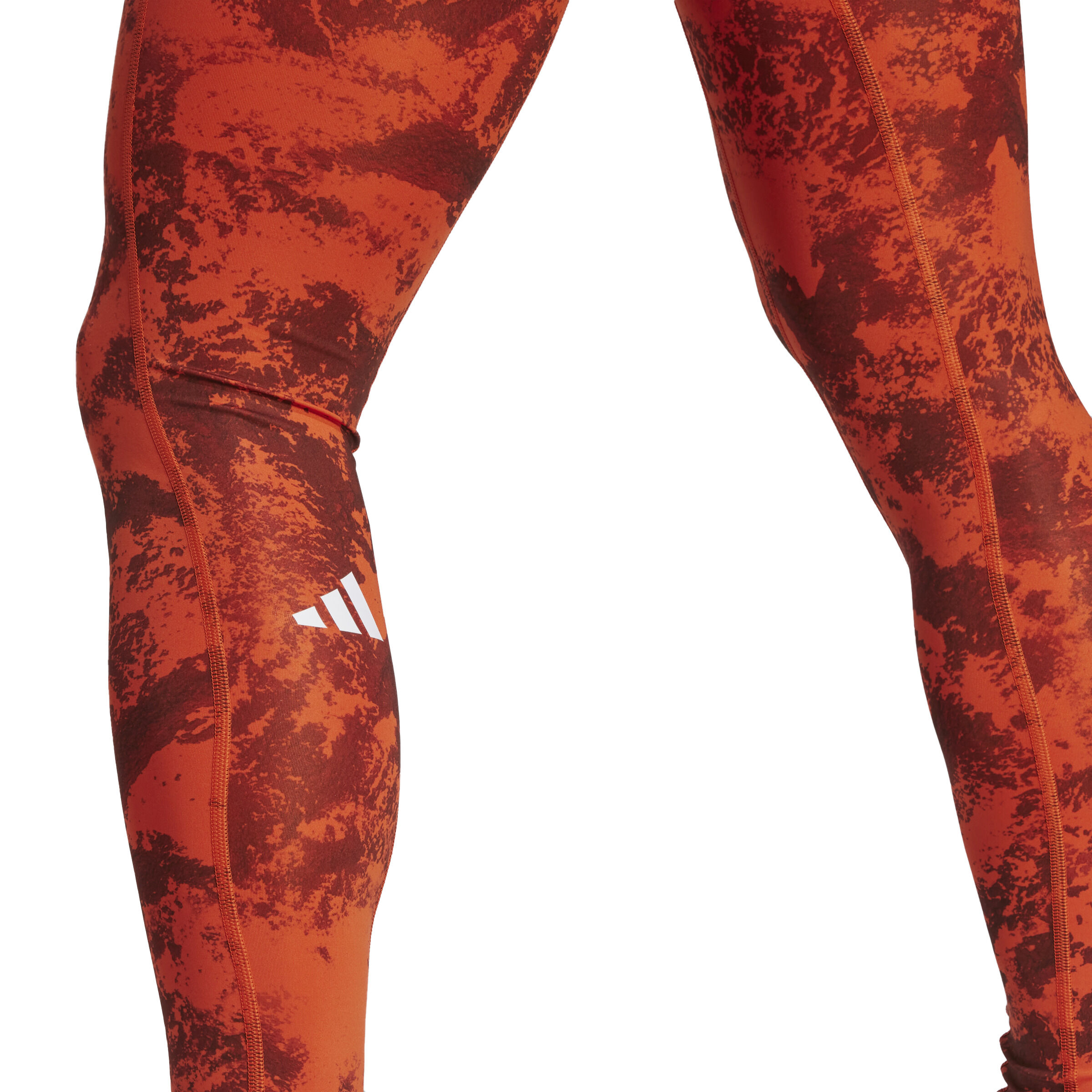 Paris Tech-Fit Tight Herren - Orange, Rot