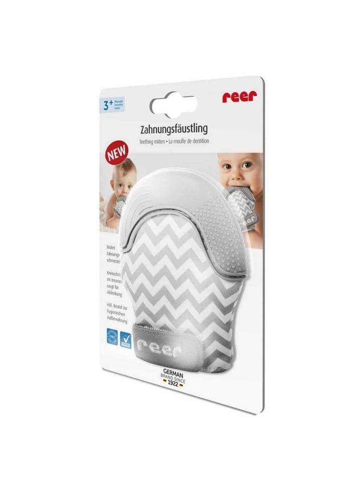 Reer Zahnungsfäustling in Grau ab 3 Monate günstig kaufen onesize