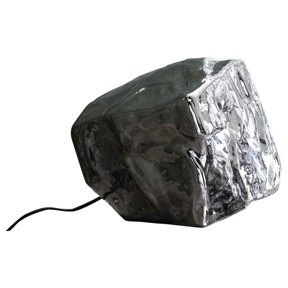 famlights Tischleuchte, Tischleuchte Jakub in Chrom E27, keine Angabe, Leuchtmittel enthalten: Nein, warmweiss, Tischleuchte, Nachttischlampe, Tischlampe