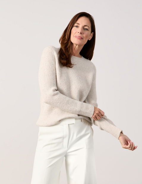 Pullover mit Wollanteil