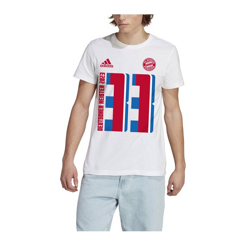 adidas FC Bayern München Meister Hoody 2023 T-Shirt