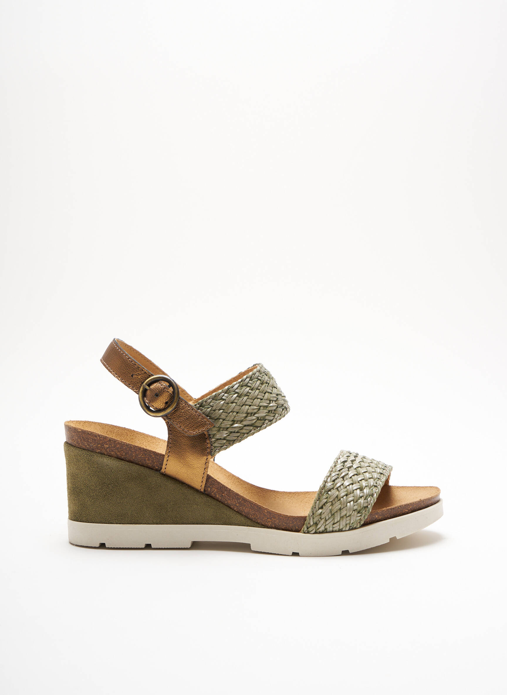 Mkd Sandales Nu Pieds Femme couleur vert