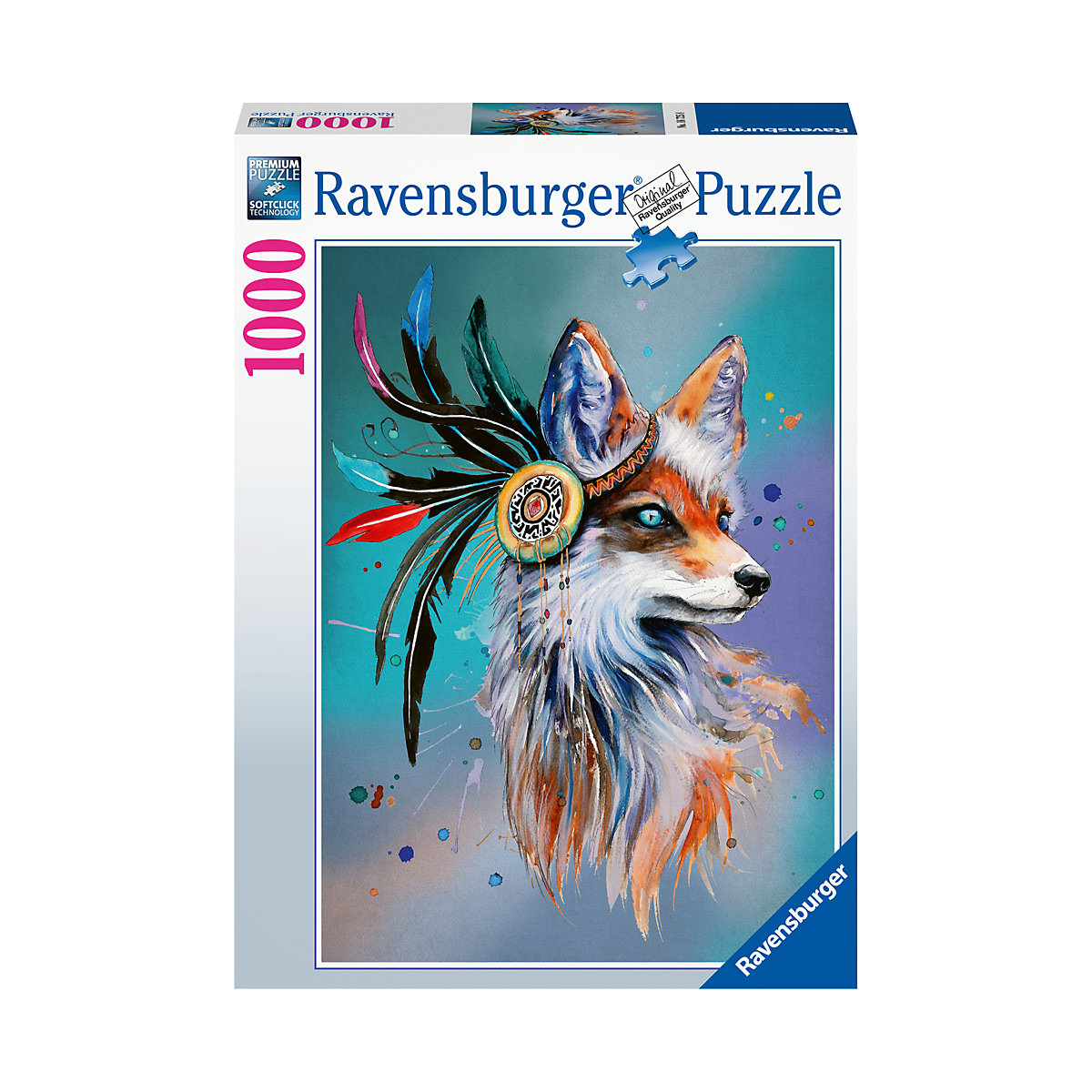 Puzzle 1000 Teile Boho Fuchs