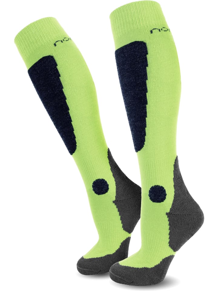 normani 2 Paar Ski-Kniestrümpfe New-Style in Minze/Schwarz/Dunkelgrau günstig kaufen