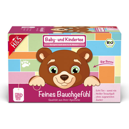 H&S Bio Baby- u.Kindertee Feines Bauchgefühl Fbtl.  20X1.5 g  Filterbeutel