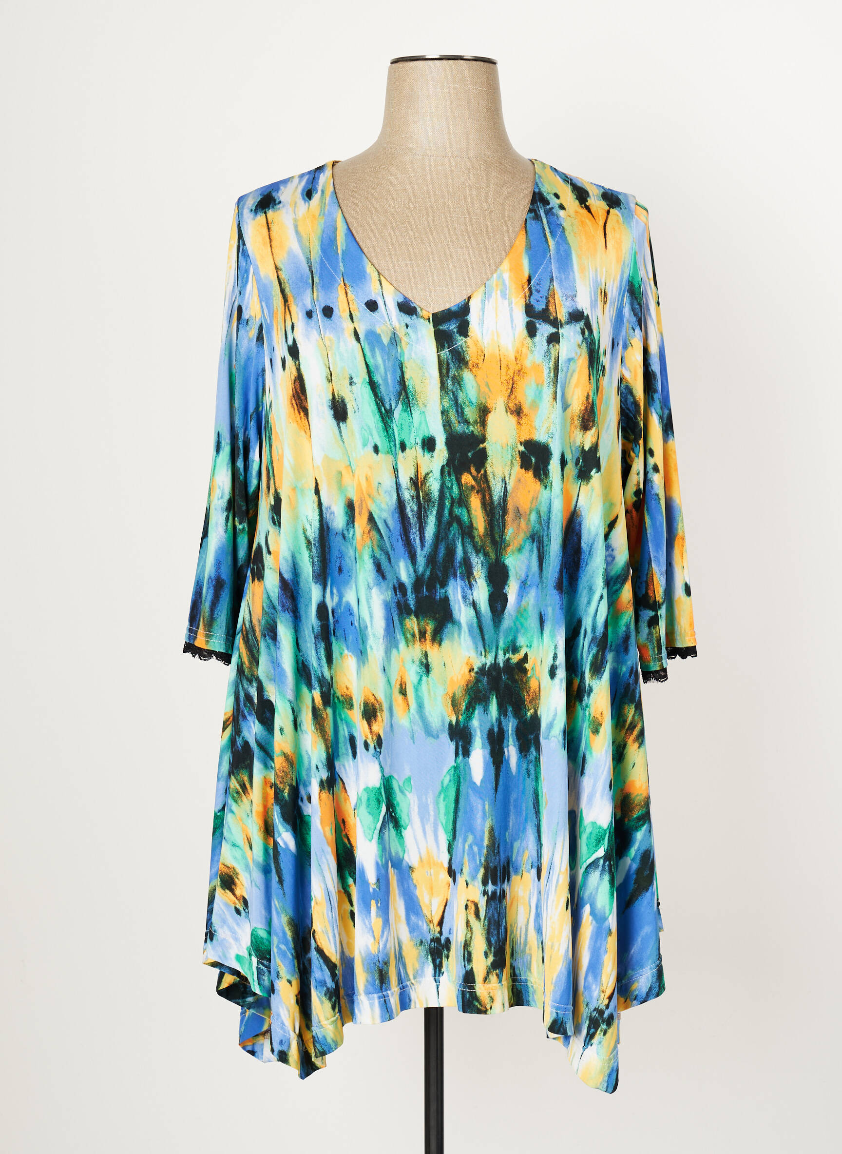 Jorgie Paris Tuniquemanchelongue Femme couleur bleu