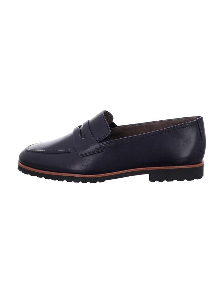 Paul Green Mokassin Slipper in Blau günstig kaufen