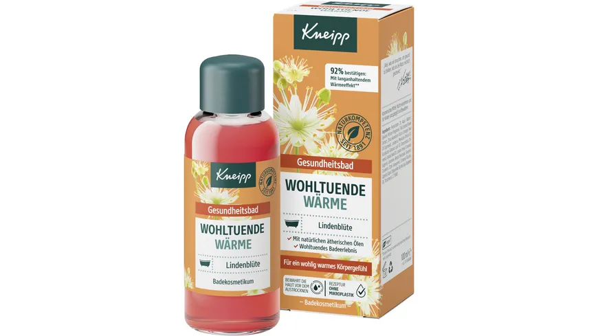 Kneipp Gesundheitsbad Wohltuende Wärme 100 ml