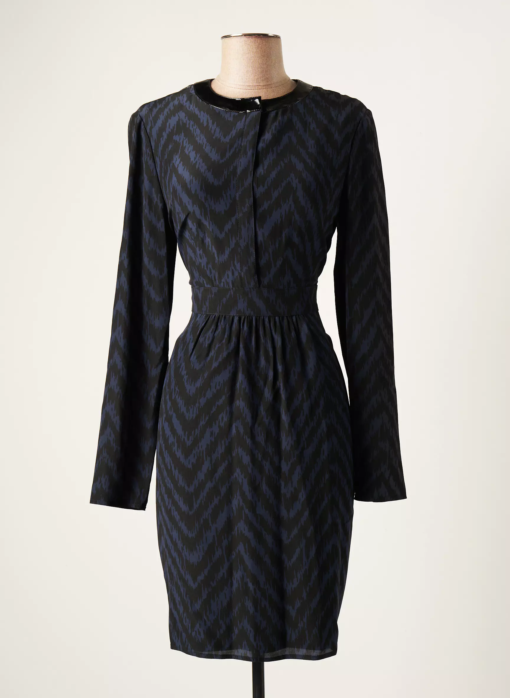 Burberry Robes Mi Longues Femme couleur bleu