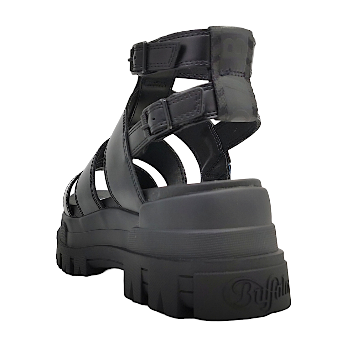 Buffalo ASPHA GLD SANDAL PLATFORM BN16020251 Schwarz Black
