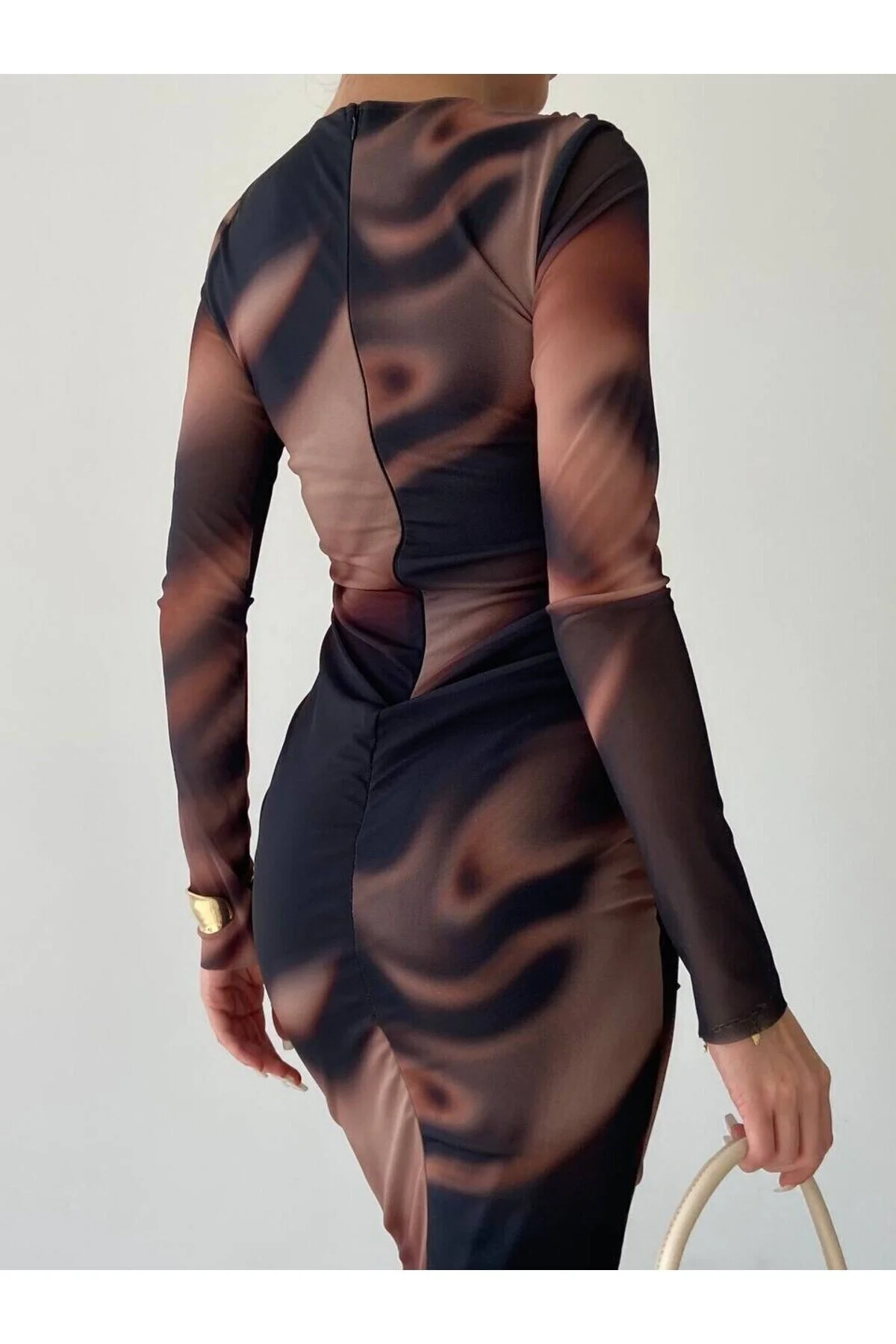 SONREİR  Kleid - Beige - A-Linie