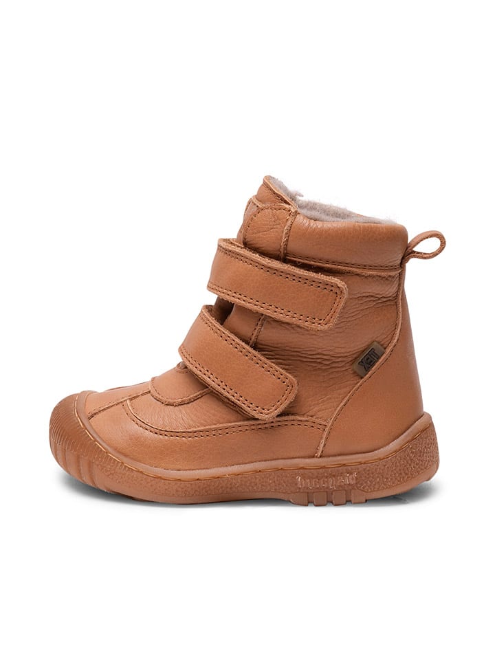 bisgaard Leder-Winterboots in Hellbraun günstig kaufen