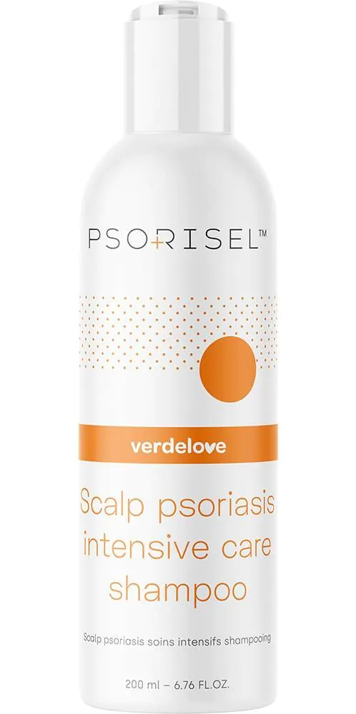 Verdelove Psorisel šampūnas nuo galvos odos psoriazės