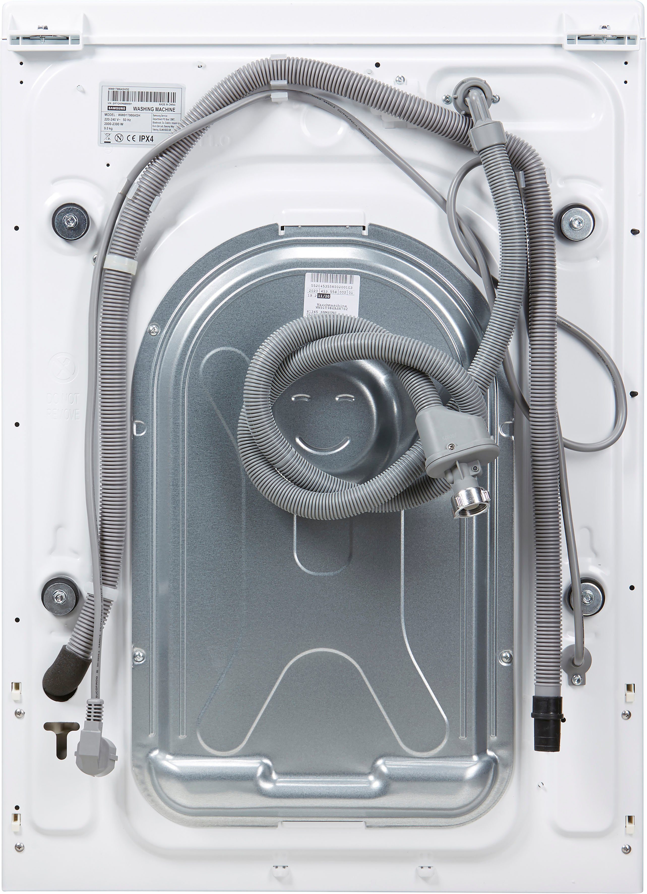 Samsung Waschmaschine WW9800T WW91T986ASH, 9 kg, 1600 U/min, QuickDrive™
