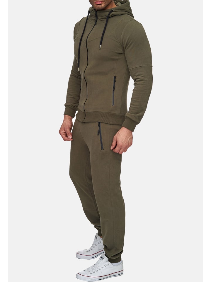 RESLAD Trainingsanzug Basic Set in khaki günstig kaufen