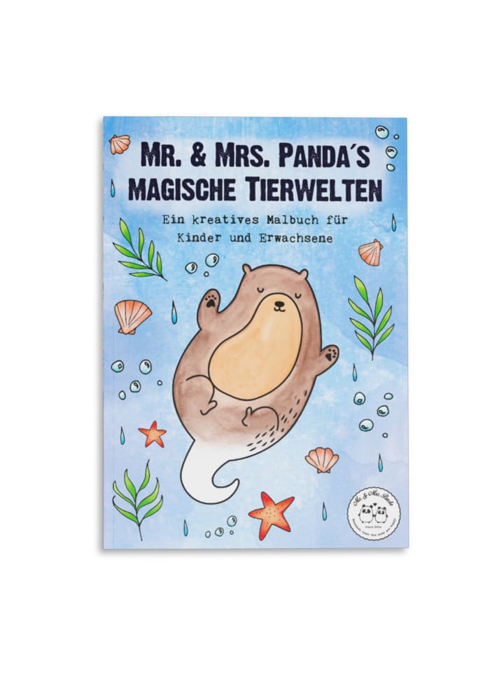 Mr. & Mrs. Panda Malbuch Mr. & Mrs. Panda´s Magische Tierwelten ... in Weiß günstig kaufen onesize