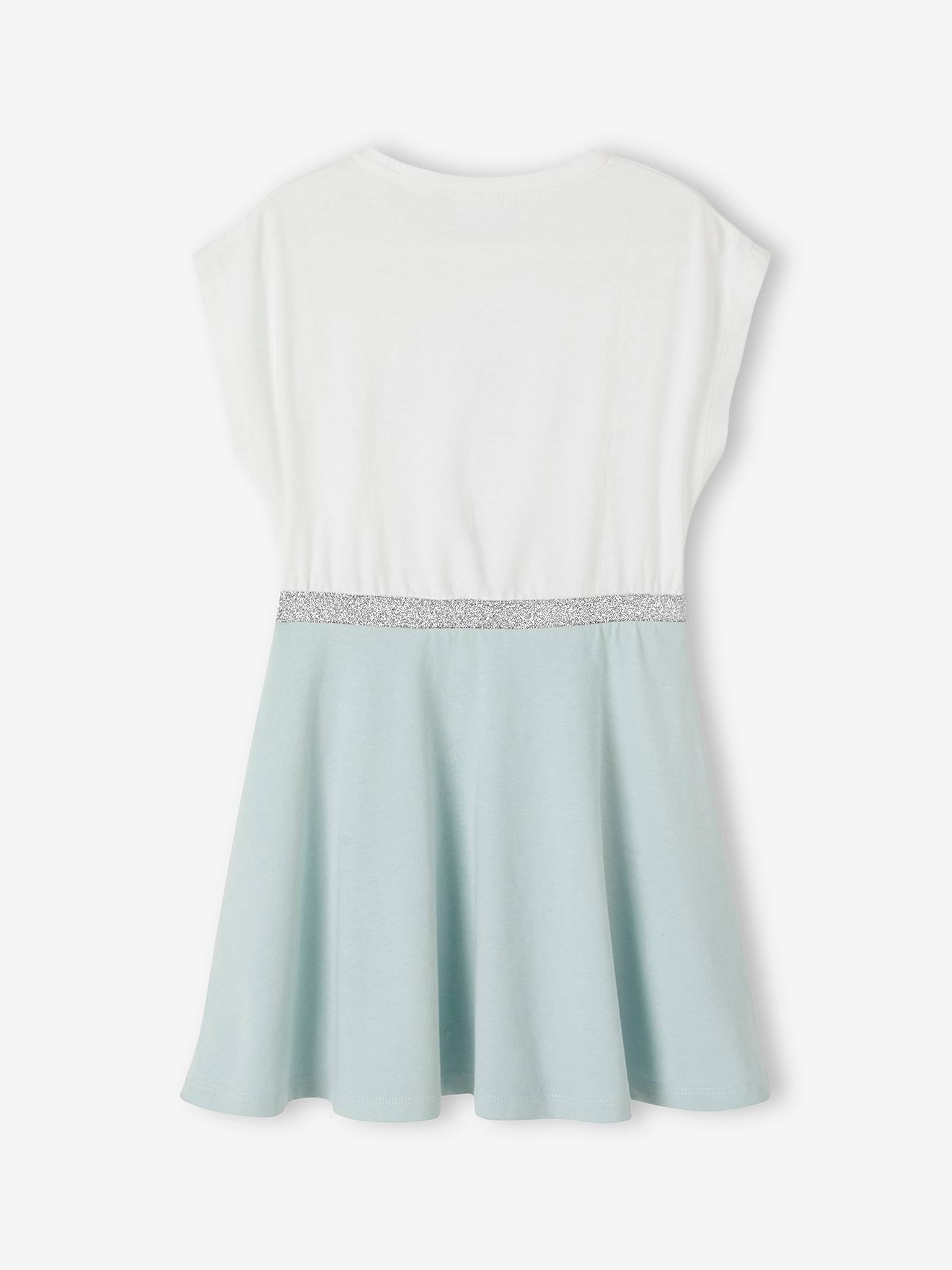Frozen Kinder Kleid Disney DIE EISKÖNIGIN - himmelblau
