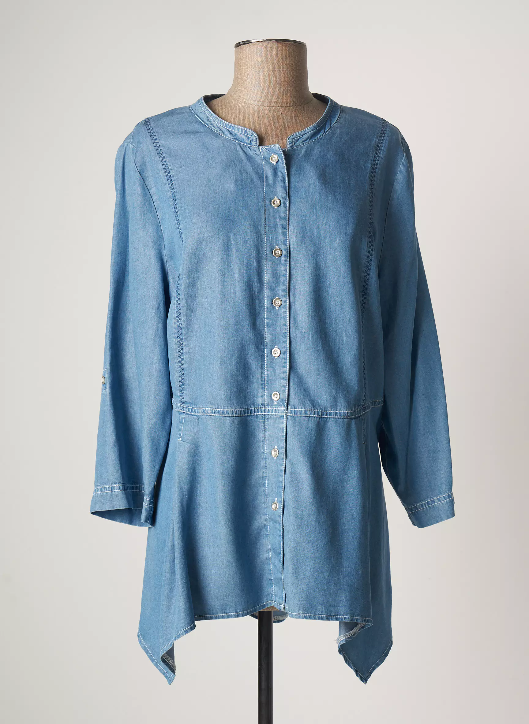 Christine Laure Vestecasual Femme couleur bleu