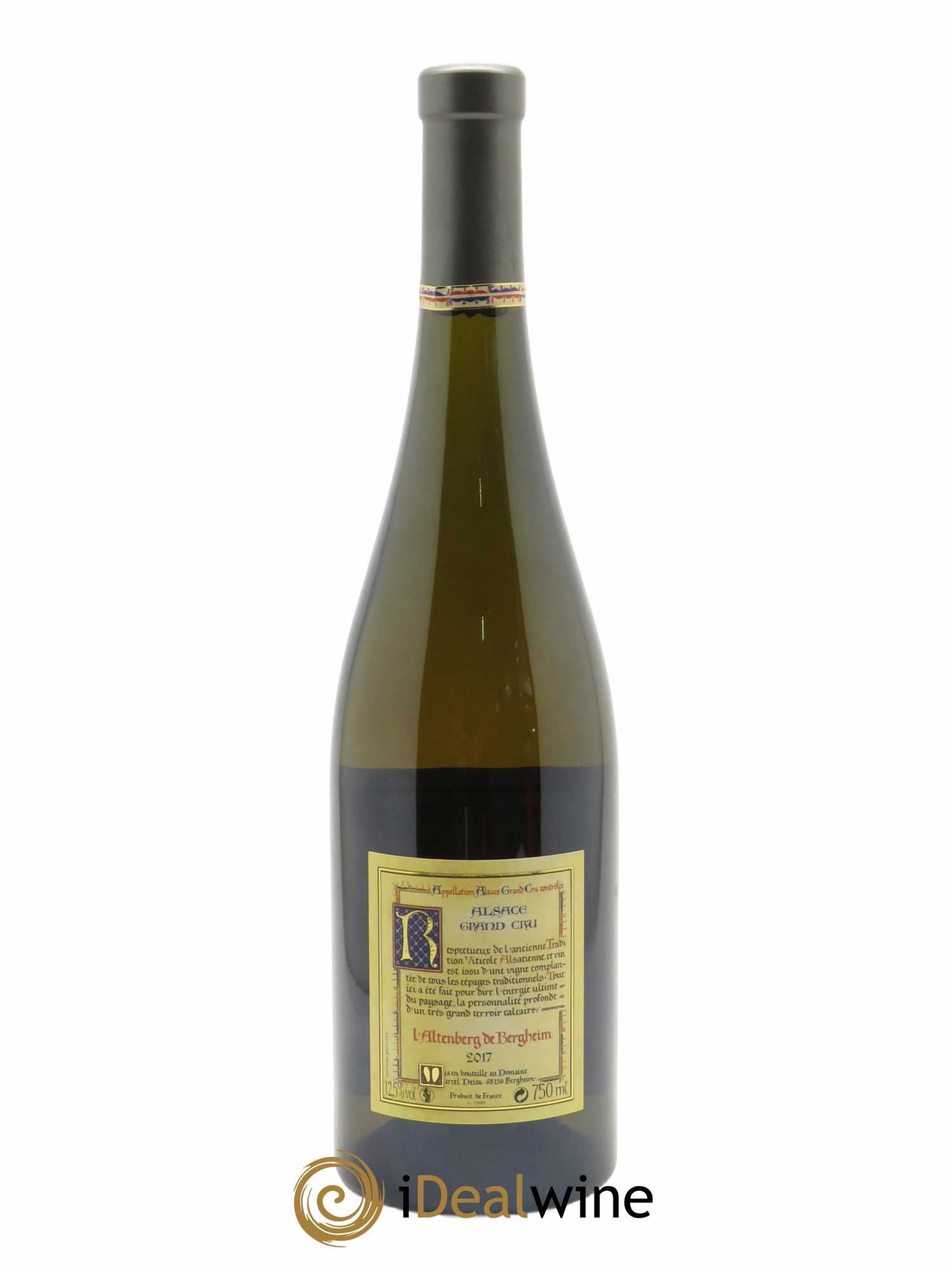 Altenberg de Bergheim Grand Cru Marcel Deiss (Domaine)  2017 - Lot de 1 Bouteille