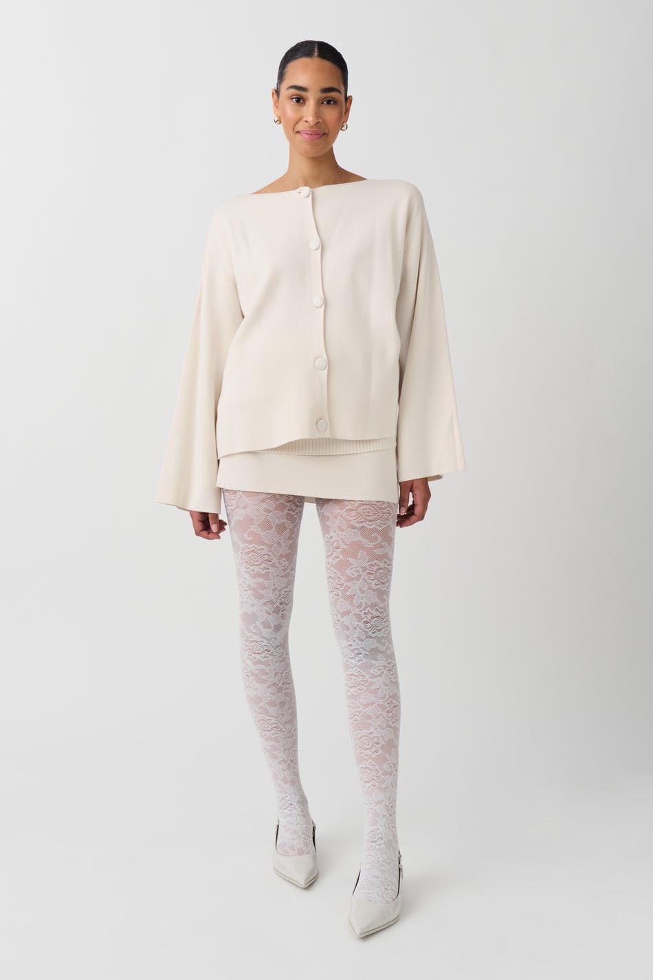 Lace tights