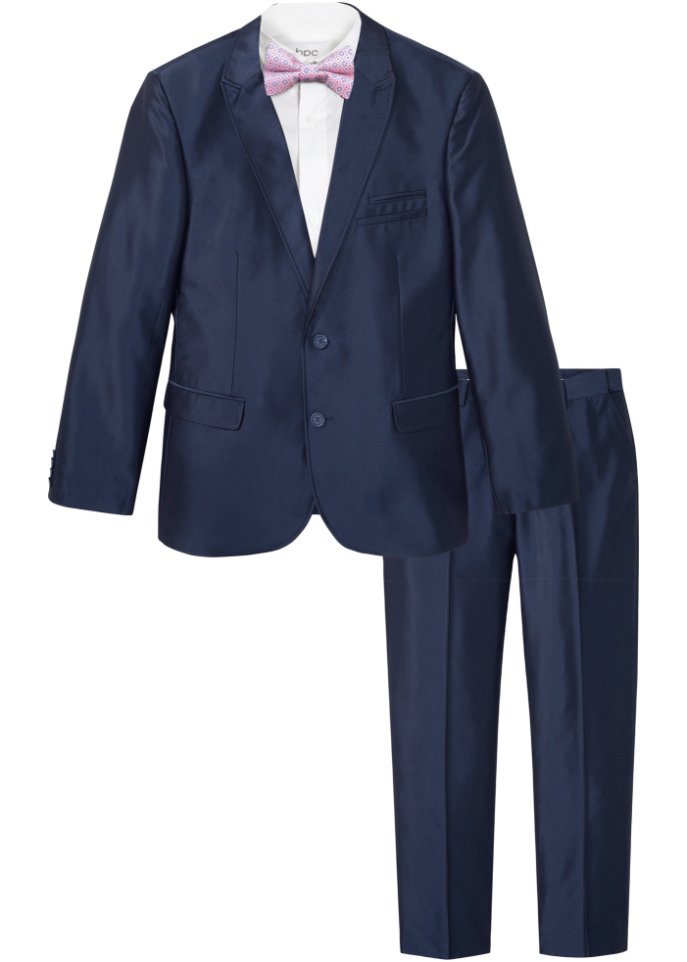 Hochzeitsanzug Slim Fit (3-tlg.Set): Sakko, Hose, Fliege